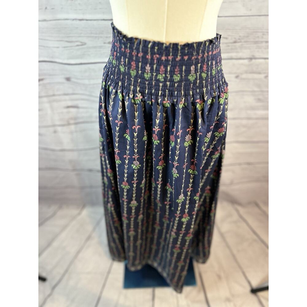 Hill House The Margot Maxi Skirt Womens XL Floral Print Elastic Waist - Picture 2 of 6